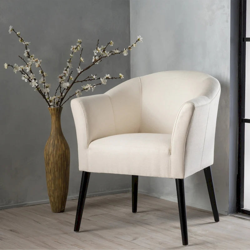 Carson Carrington Augustenborg Fabric Arm Chair by Christopher Knight Home