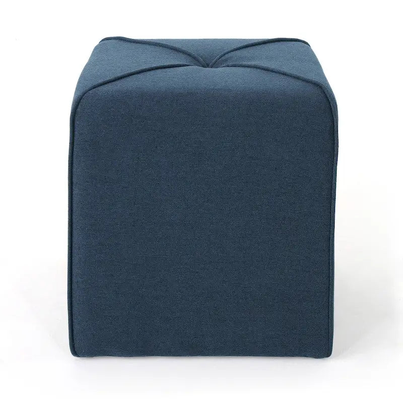 Ottoman carré en tissu