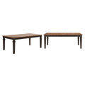 Table à manger extensible en bois massif