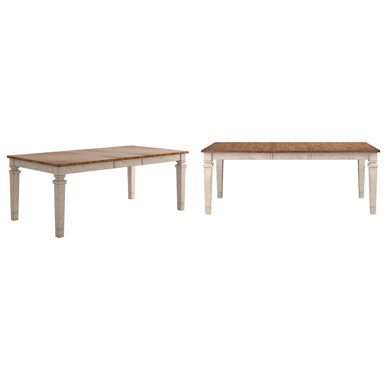 Table à manger extensible en bois massif