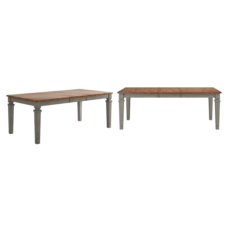 Table à manger extensible en bois massif