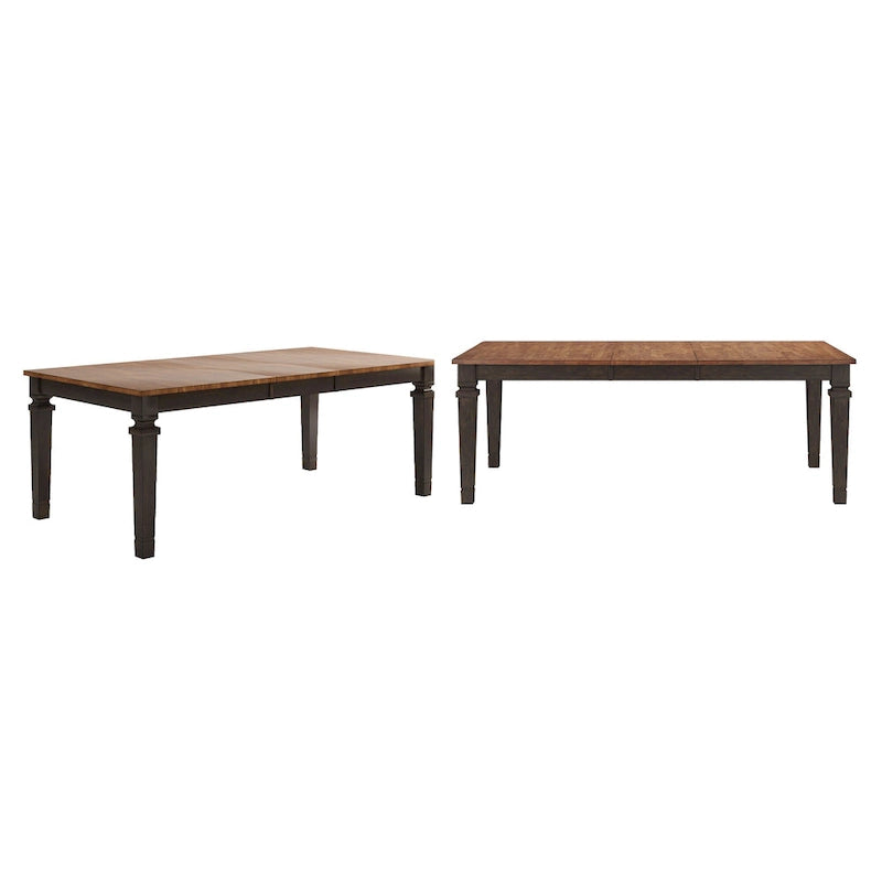 Table à manger extensible en bois massif