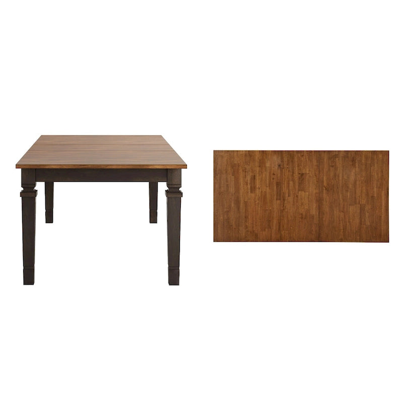 Table à manger extensible en bois massif