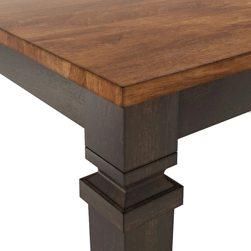 Table à manger extensible en bois massif