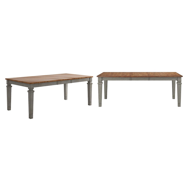 Table à manger extensible en bois massif
