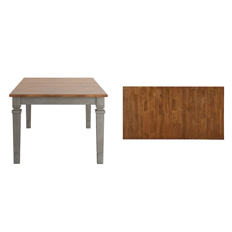 Table à manger extensible en bois massif