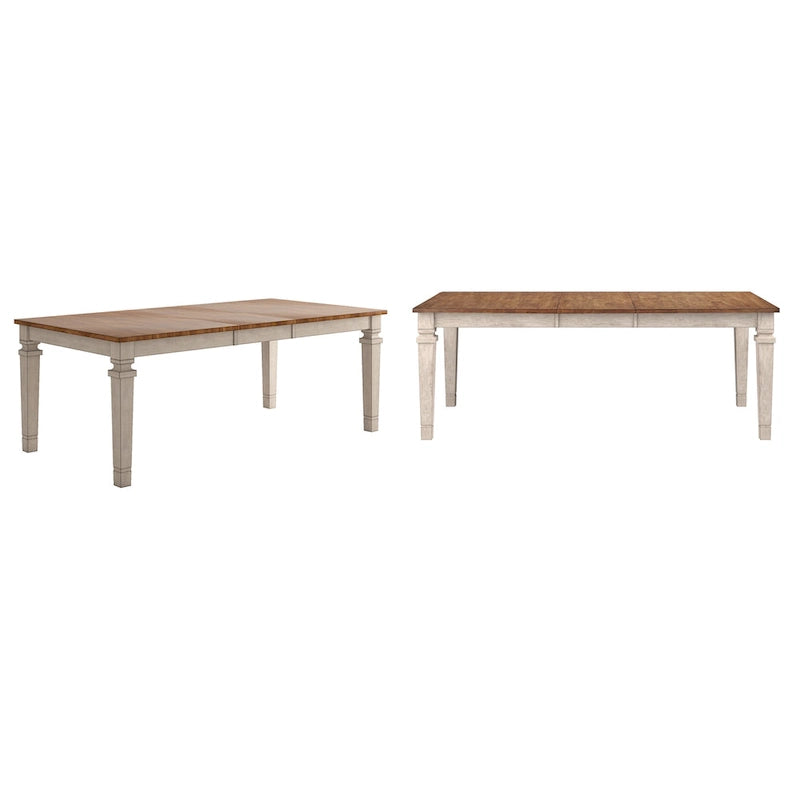 Table à manger extensible en bois massif