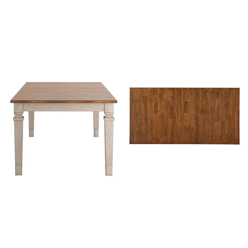 Table à manger extensible en bois massif