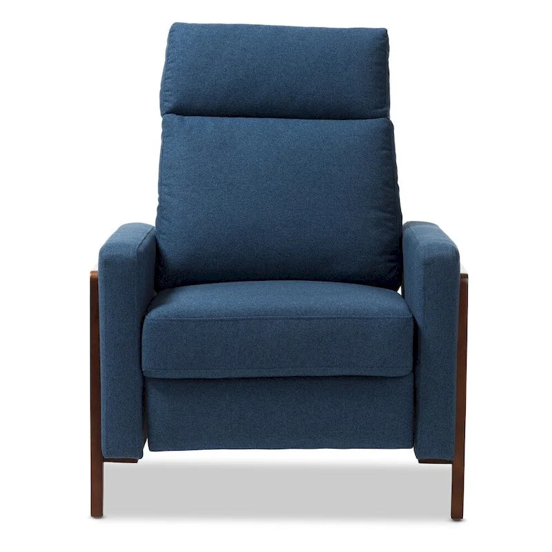 Fauteuil inclinable en tissu du milieu du siècle