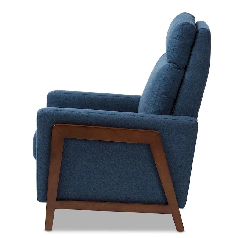 Fauteuil inclinable en tissu du milieu du siècle