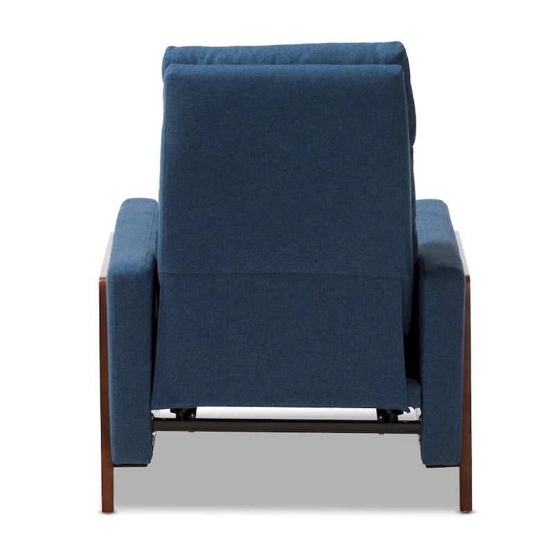 Fauteuil inclinable en tissu du milieu du siècle