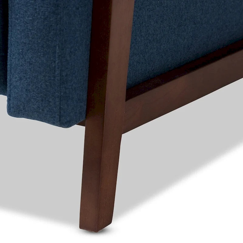 Fauteuil inclinable en tissu du milieu du siècle