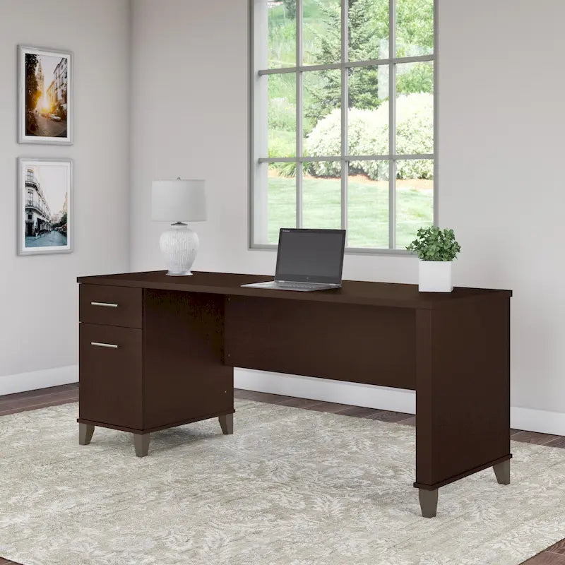 Bureau avec tiroirs de rangement