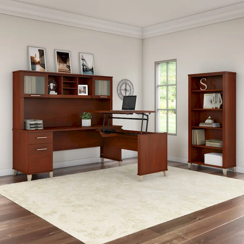 Bureau avec tiroirs de rangement