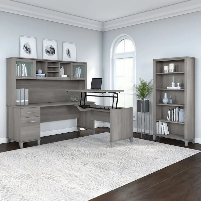 Bureau avec tiroirs de rangement