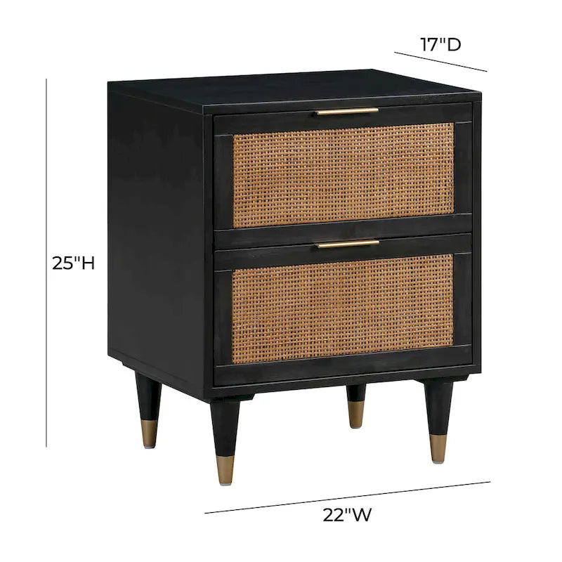Table de chevet de style moderne et minimaliste