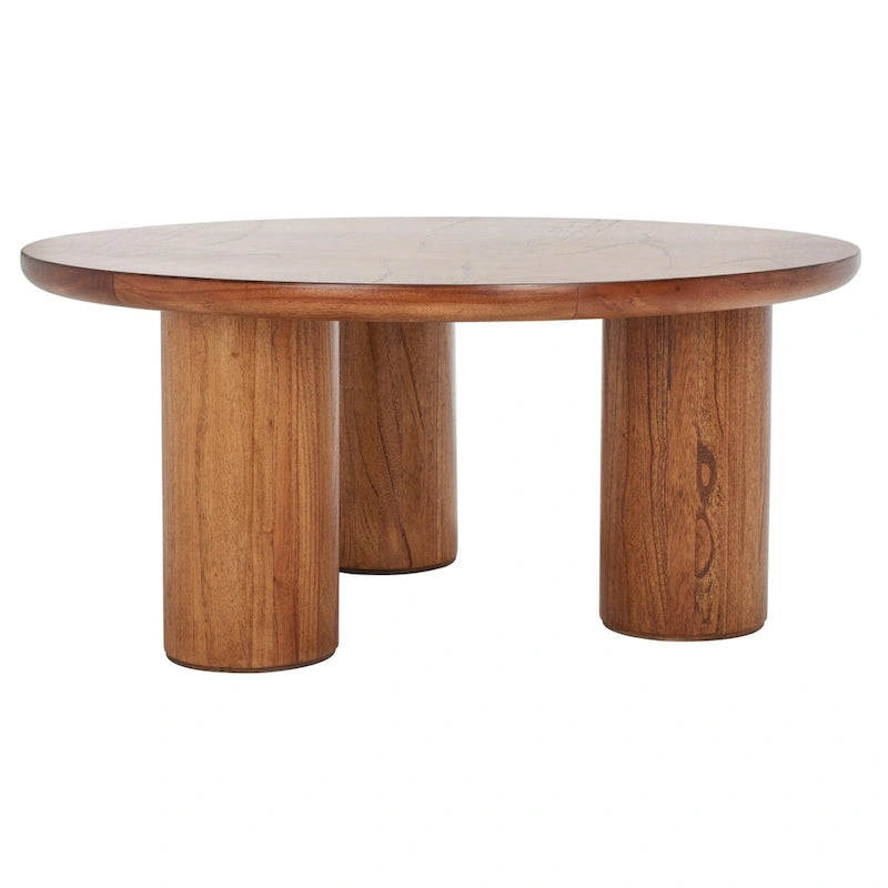 Table basse ronde à 3 pieds