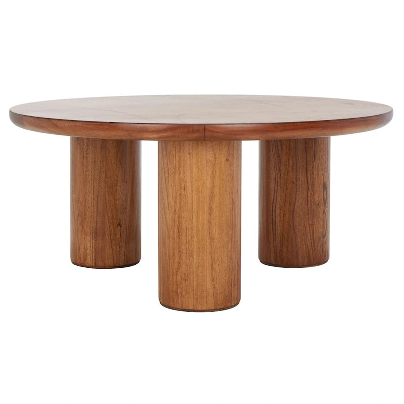 Table basse ronde à 3 pieds