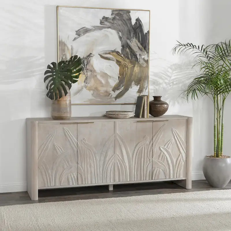 Buffet en bois massif