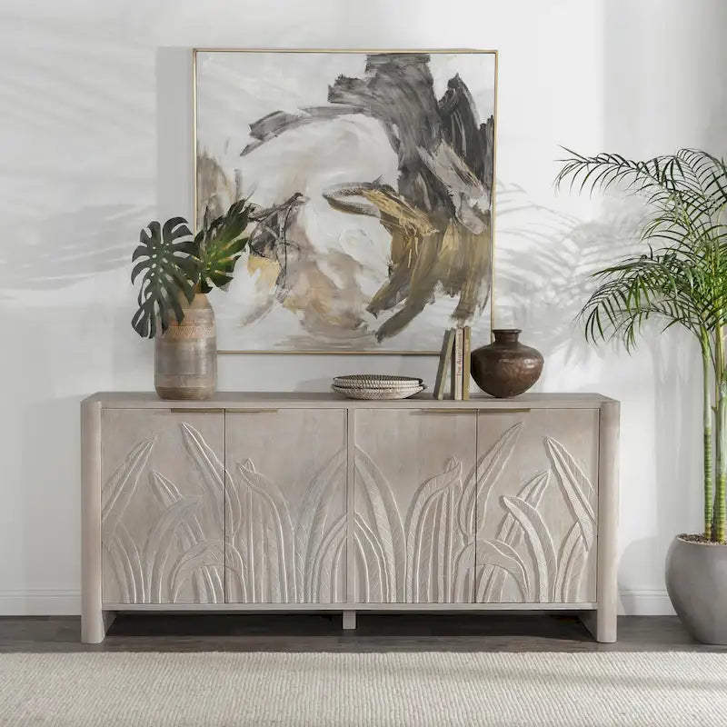 Buffet en bois massif
