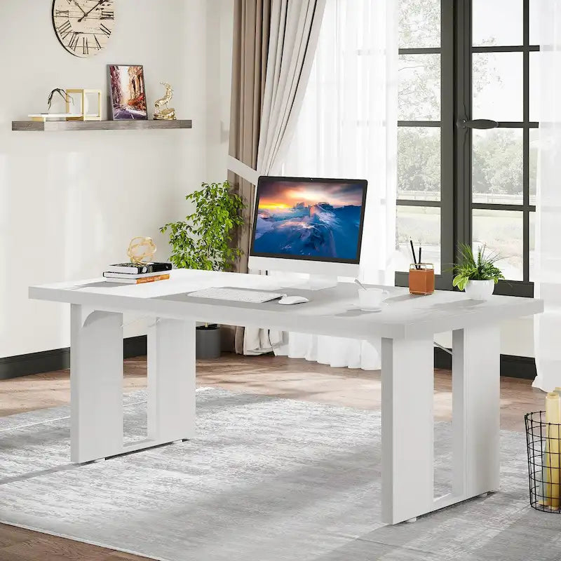 Bureau de direction, Grand poste de travail de bureau informatique