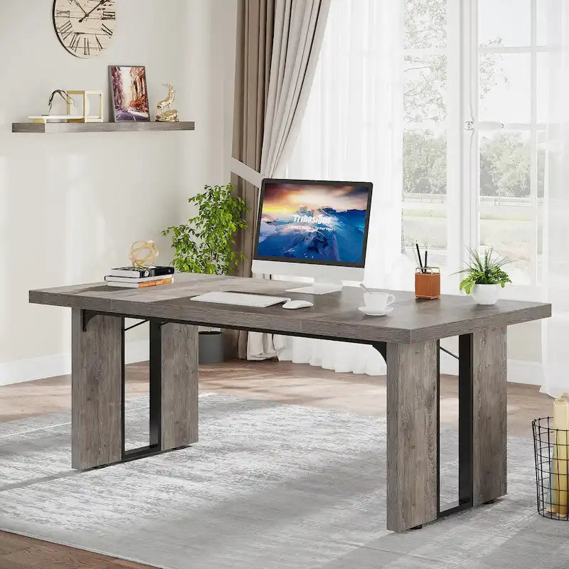 Bureau de direction, Grand poste de travail de bureau informatique