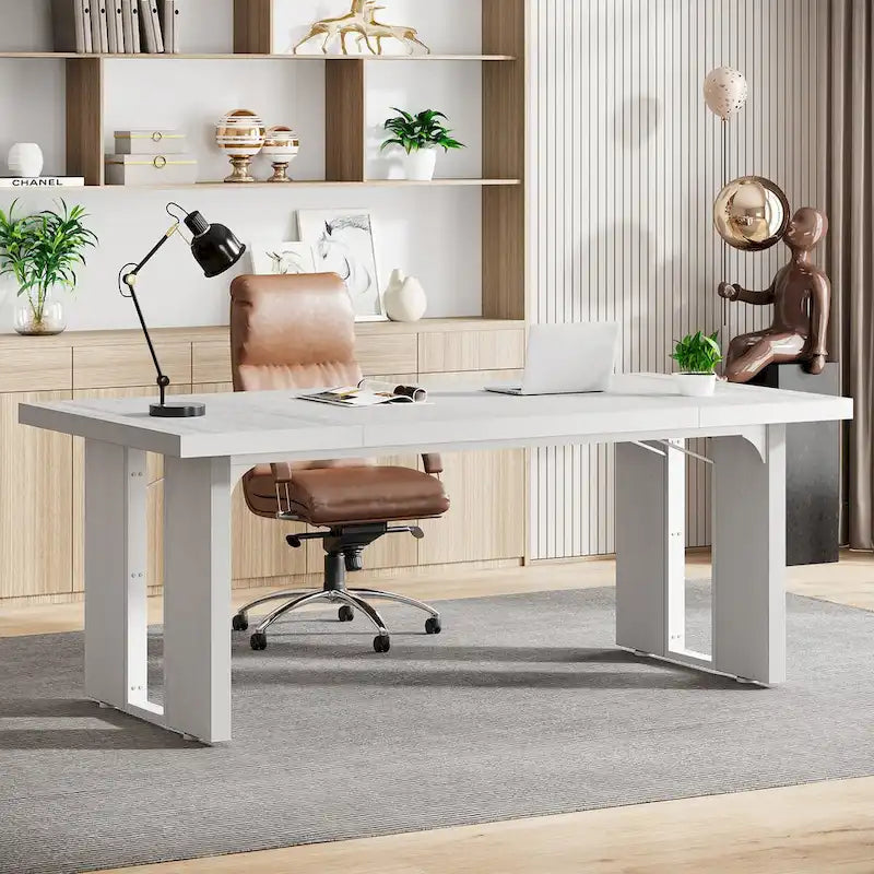 Bureau de direction, Grand poste de travail de bureau informatique