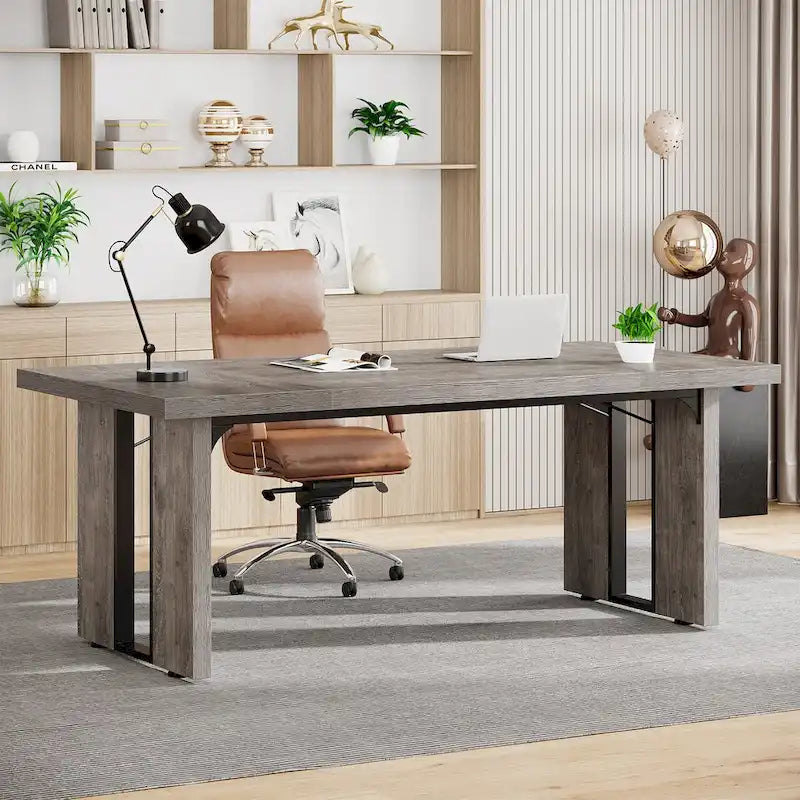 Bureau de direction, Grand poste de travail de bureau informatique
