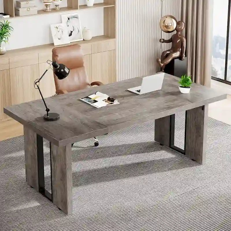 Bureau de direction, Grand poste de travail de bureau informatique