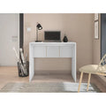 Bureau d'ordinateur moderne Bureau de travail à domicile minimaliste Table d'étude pour ordinateur portable