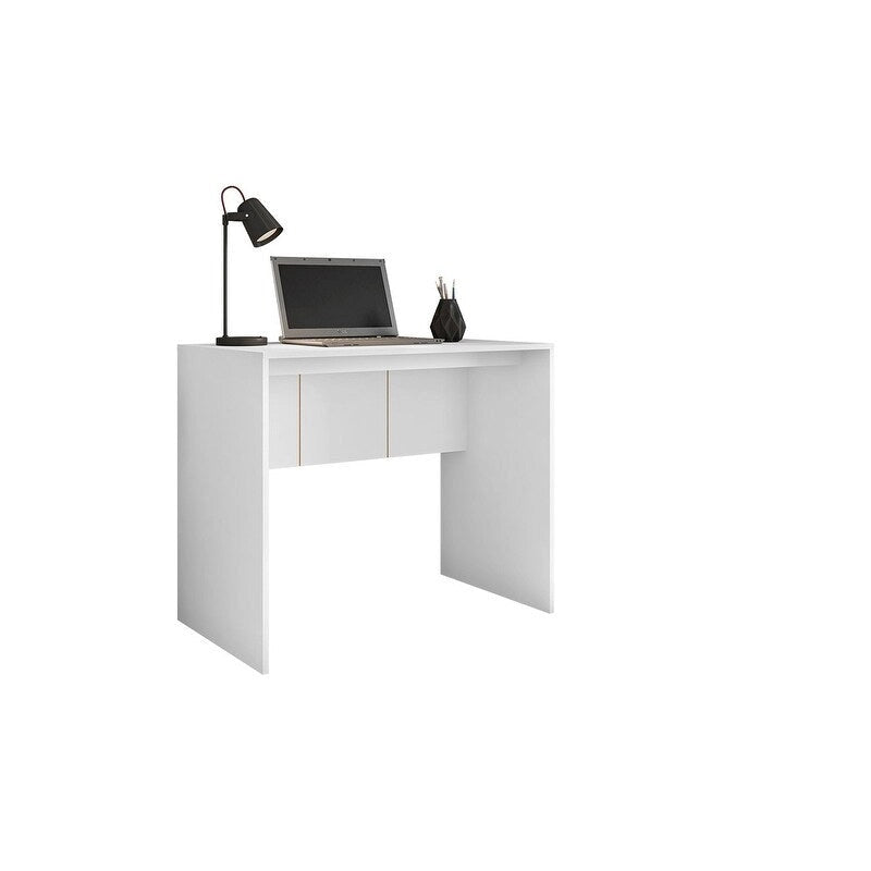 Bureau d'ordinateur moderne Bureau de travail à domicile minimaliste Table d'étude pour ordinateur portable