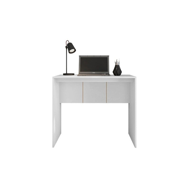 Bureau d'ordinateur moderne Bureau de travail à domicile minimaliste Table d'étude pour ordinateur portable