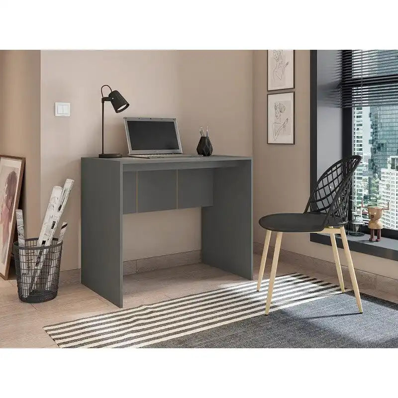 Bureau d'ordinateur moderne Bureau de travail à domicile minimaliste Table d'étude pour ordinateur portable