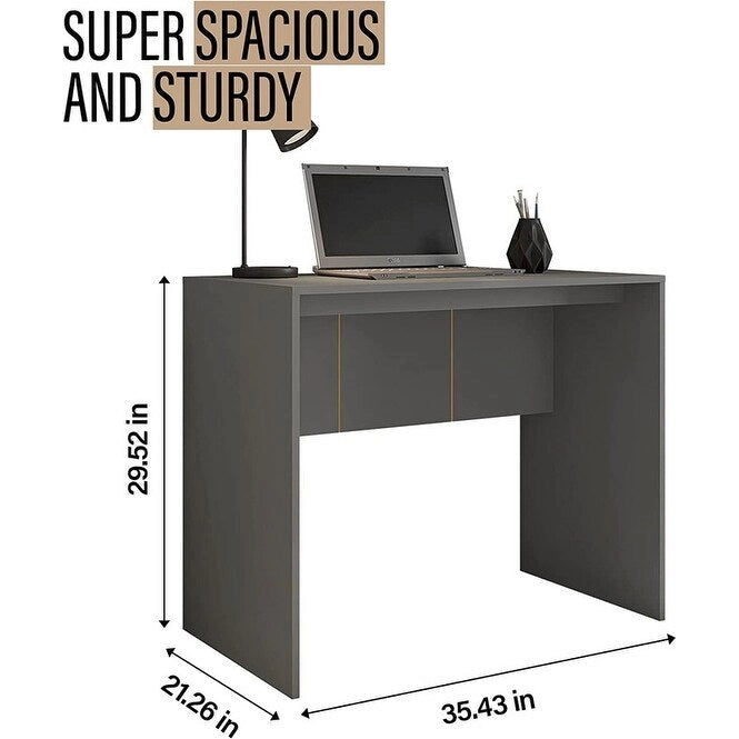 Bureau d'ordinateur moderne Bureau de travail à domicile minimaliste Table d'étude pour ordinateur portable
