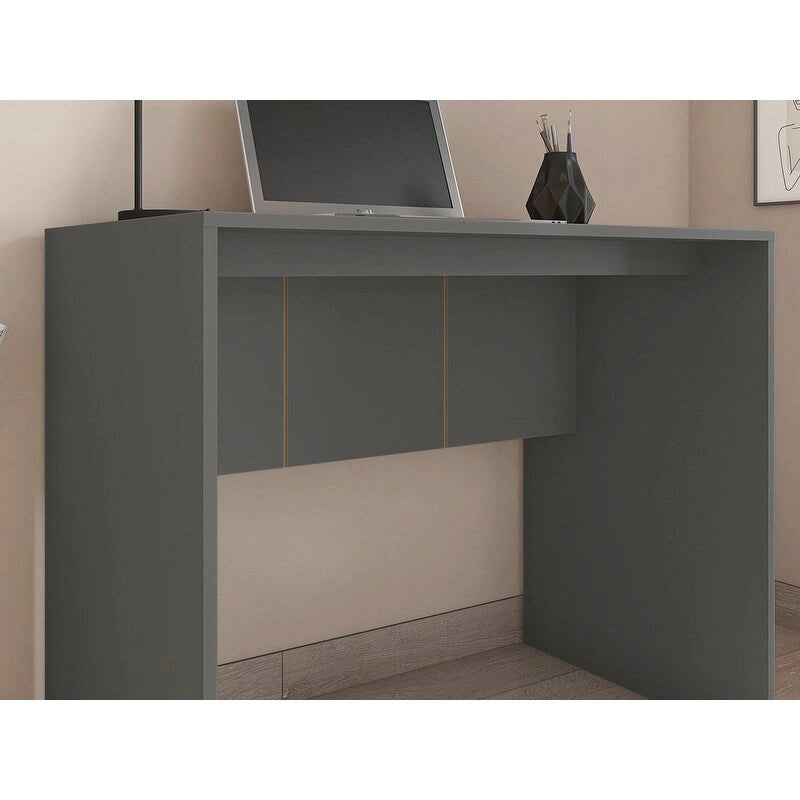 Bureau d'ordinateur moderne Bureau de travail à domicile minimaliste Table d'étude pour ordinateur portable