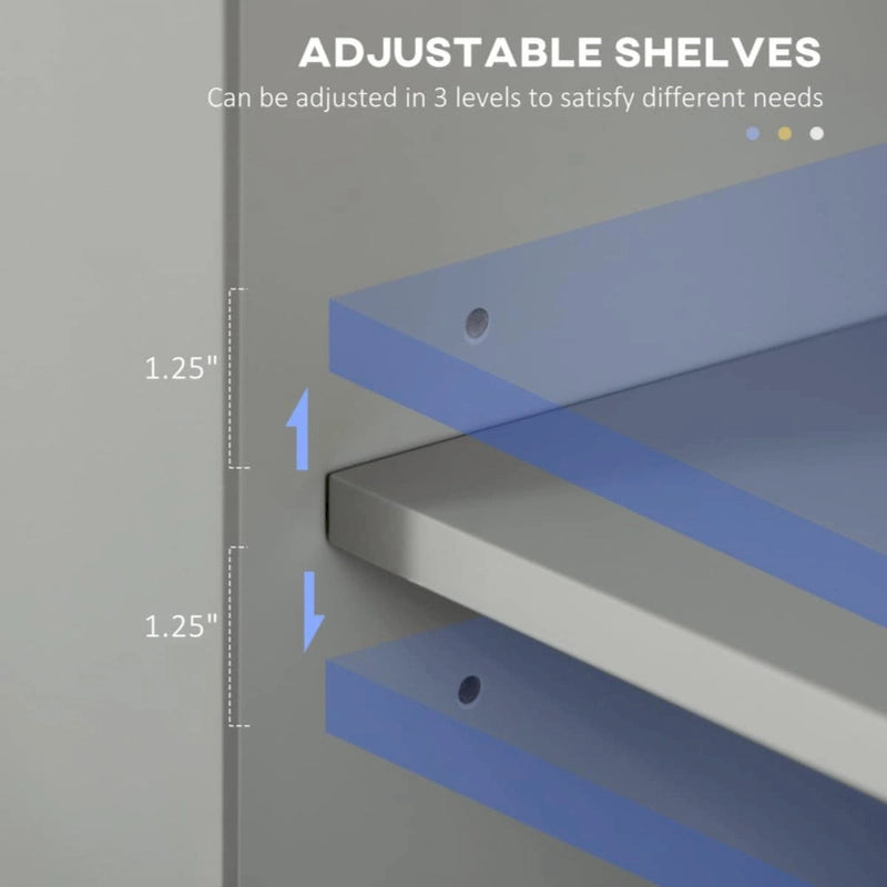 Meuble de Rangement sur Pied pour Salle de Bain avec 2 Placards et Plan de Travail