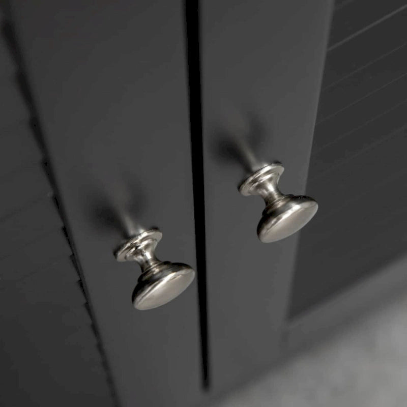 Meuble de Rangement sur Pied pour Salle de Bain avec 2 Placards et Plan de Travail