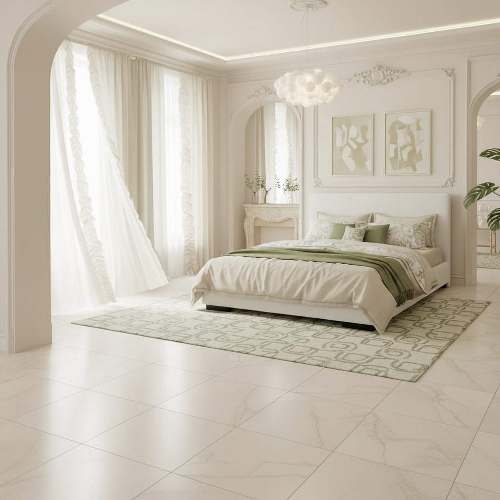 French Cream Style Bedroom 1:1